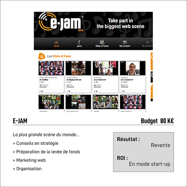 Conseils pour la création d'un site de réalisations de vidéo, e-jam, par Michel Illouz